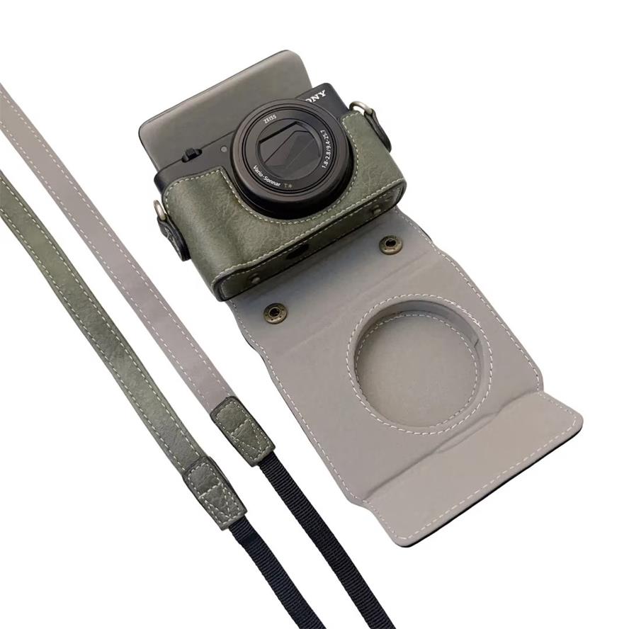 楽天市場】SONY ZV1 専用 カメラケース レザーケース 保護ケース