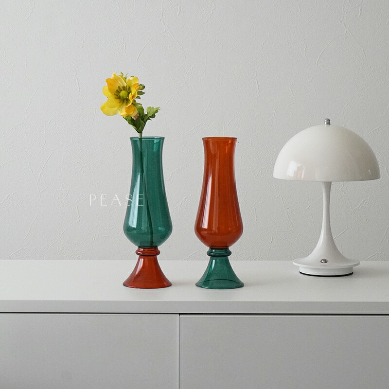 楽天市場】【全品5%OFFクーポン】【最強配送】フラワーベース ガラス