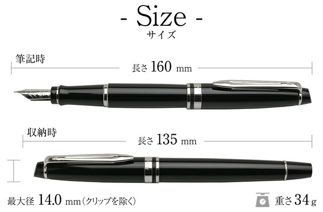 楽天市場】名入れ 万年筆 ウォーターマン 万年筆 18K エキスパート