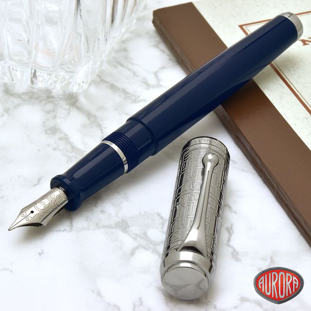楽天市場】アウロラ 限定品 万年筆 タレンタム・デダーロ・ブルー D11