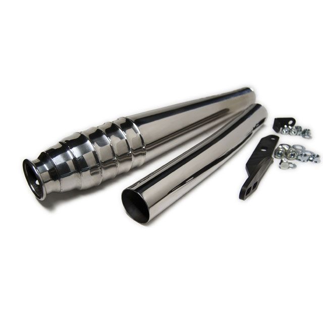 楽天市場】モーターロック SR400/500用 69メガホン スリップオン SR400