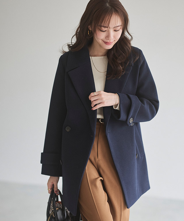 楽天市場】【MAX15％OFFクーポン】メルトンPコート ☆ Pコート