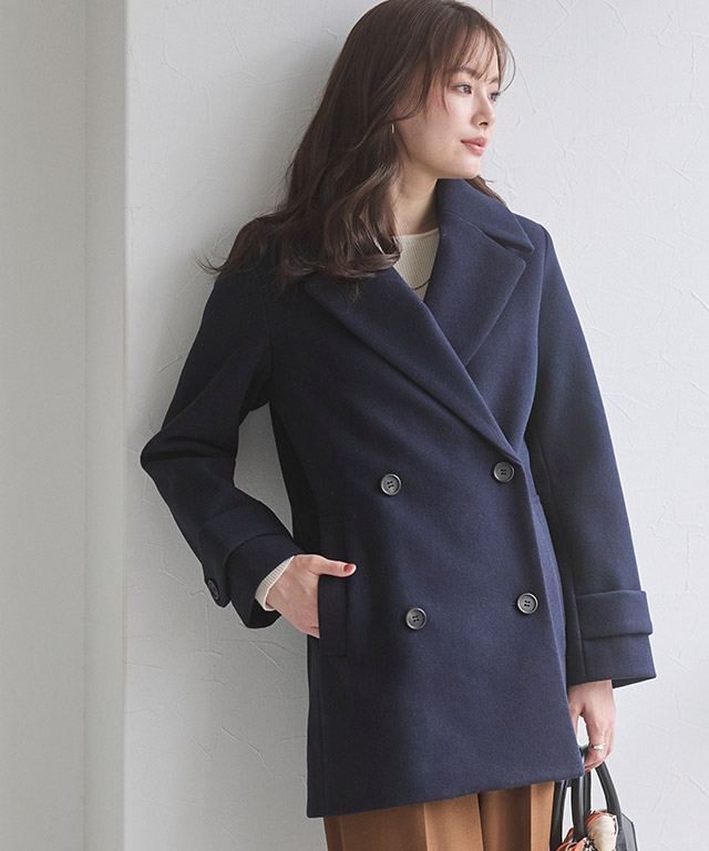 楽天市場】【MAX15％OFFクーポン】メルトンPコート ☆ Pコート