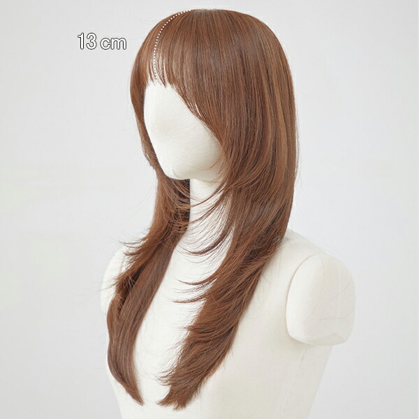 楽天市場】総手植えフルウィッグ)レイヤードパーマ エミリン（モースト