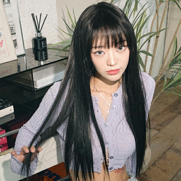 楽天市場】手植えフルウィッグ) ストレート25インチレイクカット