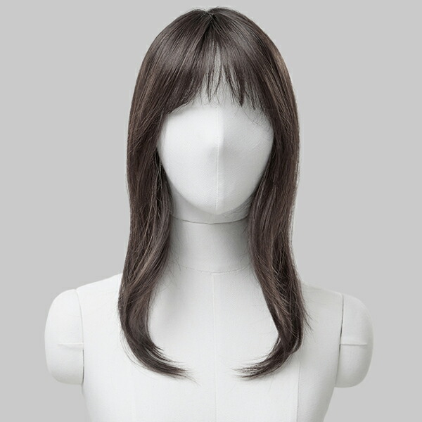 楽天市場】自然 つむじウィッグ 手植え トップカバー『シースルー