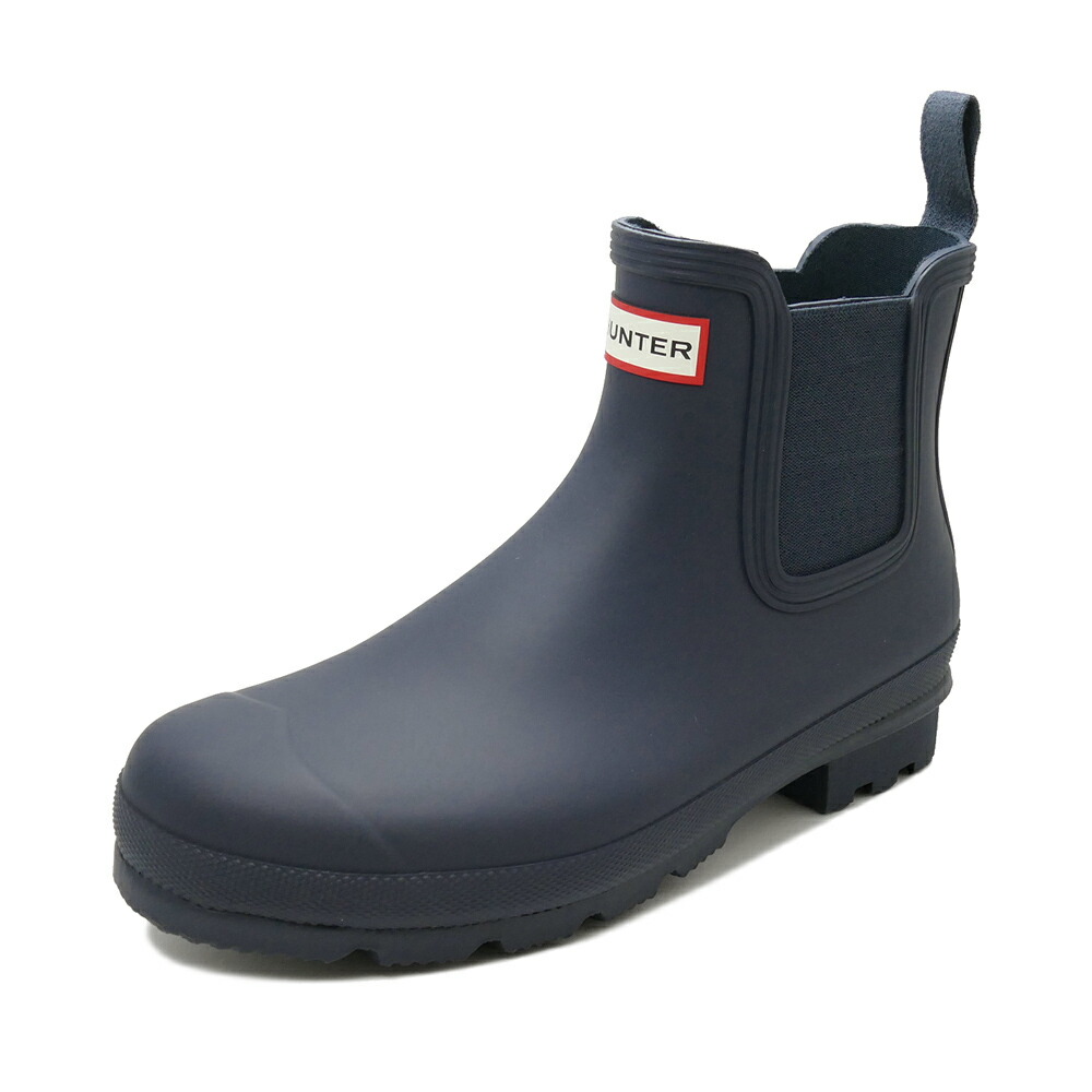 楽天市場】ハンター HUNTER メンズオリジナルチェルシー ネイビー