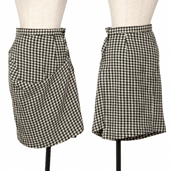 楽天市場】トリココムデギャルソン チェックスカートの通販