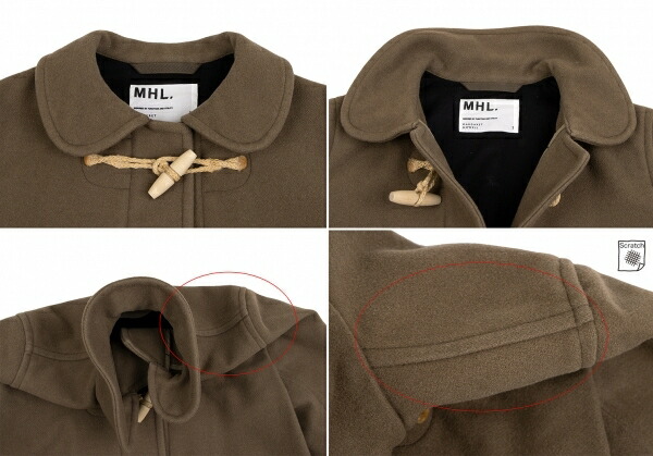 楽天市場】【中古】 マーガレットハウエルMHL ウールラウンドカラー