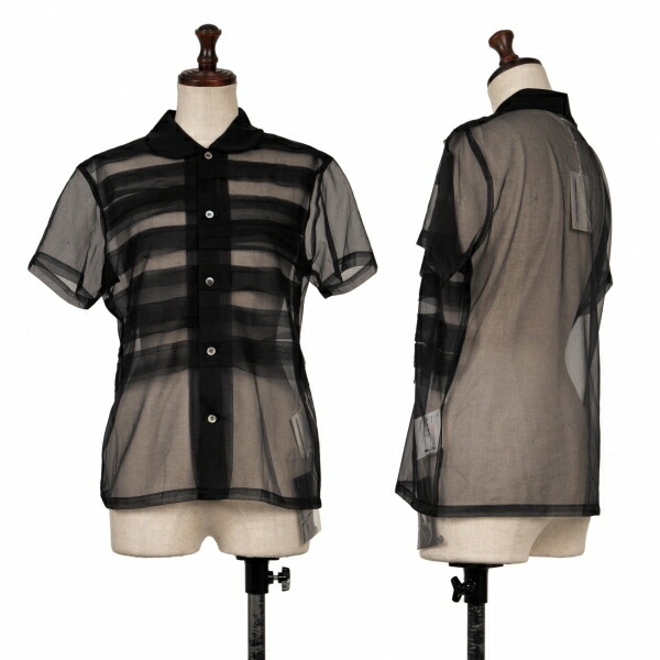 楽天市場】シースルー シャツ（ブランドコムデギャルソン）の通販