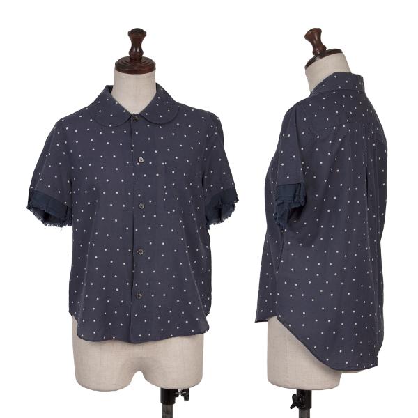 楽天市場】ブラウス 丸襟 半袖（ブランドコムデギャルソン）の通販