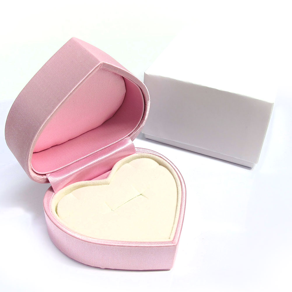 楽天市場】ハート ジュエリーケース リングケース 指輪収納 ジュエリー