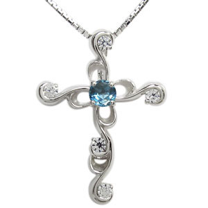 楽天市場】アラベスク・ネックレス・メンズ・K18・ブルートパーズ