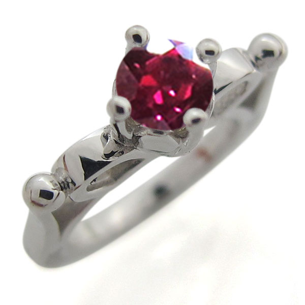 楽天市場】ルビー 赤ちゃん ベビーリング メモリアル ネックレス 18金