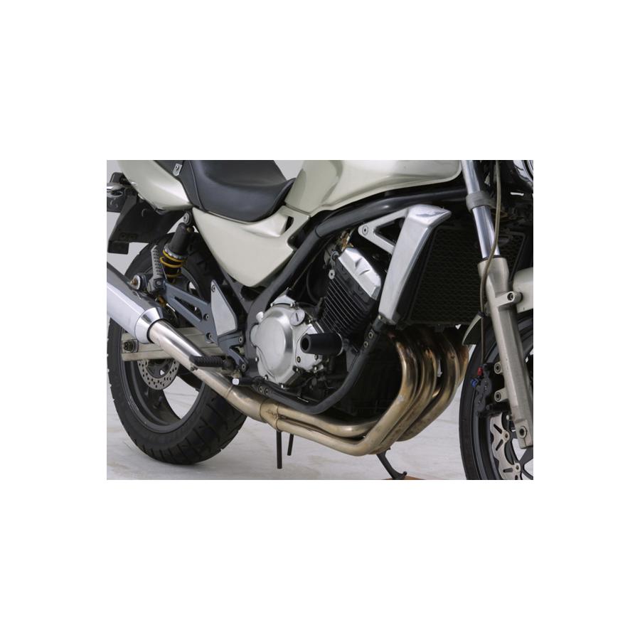 楽天市場】バリオス250 カスタム エンジンガード メッキ : カスタム