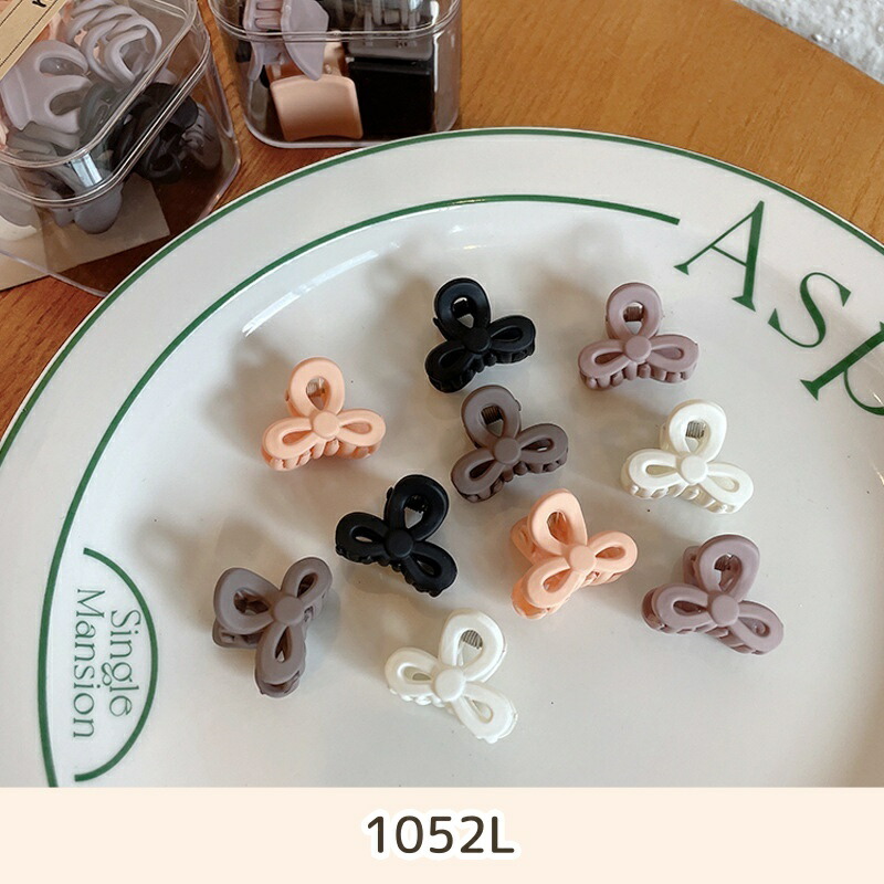 楽天市場】送料無料 ミニヘアクリップ 10個入り ヘアクリップ ミニ