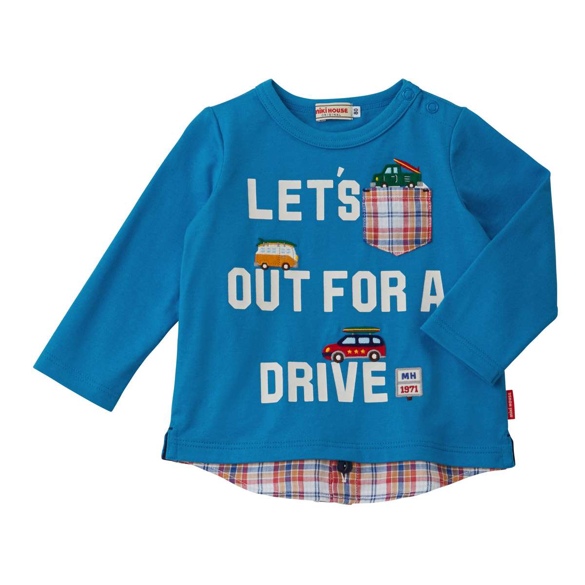 楽天市場】【スーパーセール40%OFF】ミキハウス mikihouse 長袖Tシャツ