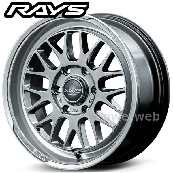 楽天市場】[ホイールのみ単品4本セット] RAYS HOMURA 2x9L-RA 18インチ