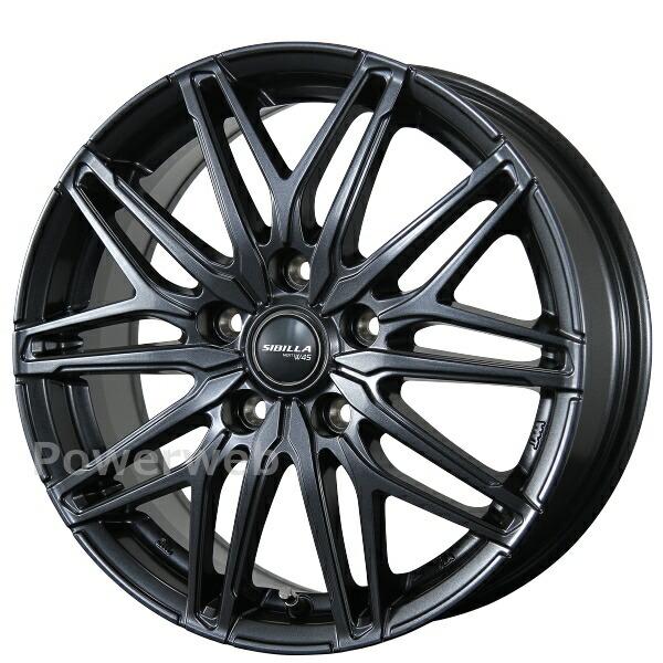 楽天市場】[ホイール1本(単品)] TOPY SIBILLA NEXT W45 17インチ×7.0J
