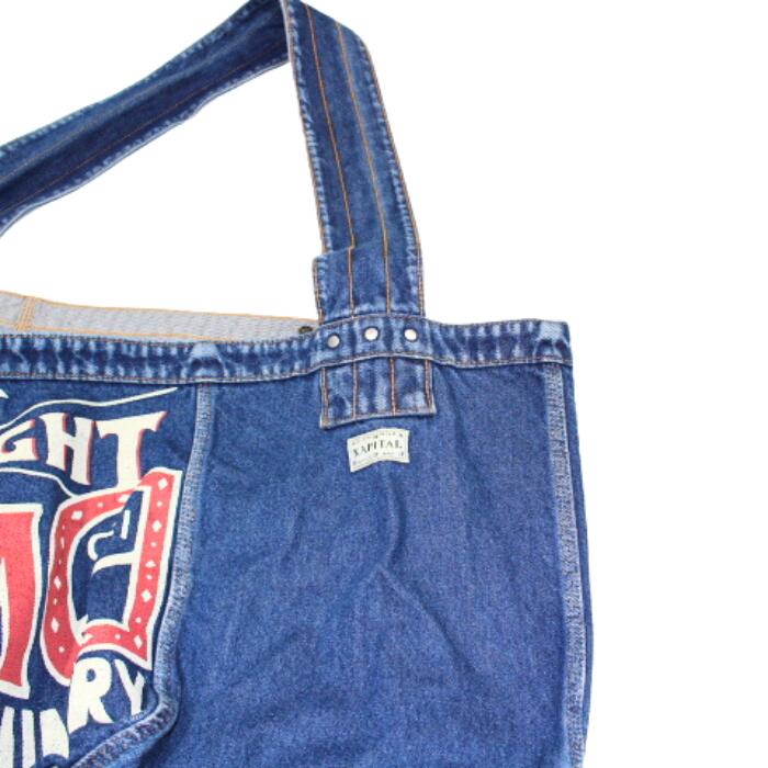 楽天市場】KAPITAL kapital 13ozデニム ニュースペーパーBAG （GUIDING