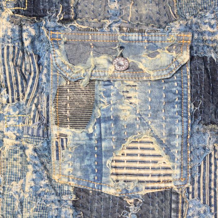 楽天市場】KAPITAL kapital BORO SPRING 1ST JKT EK-1549LJA