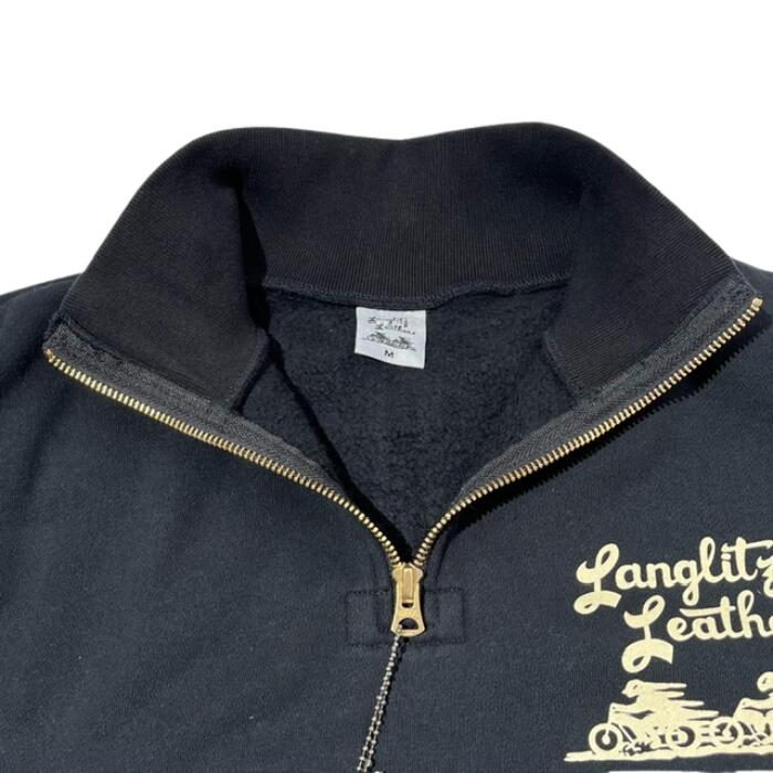 楽天市場】Langlitz Leathers ラングリッツレザーズ Half Zip Sweat