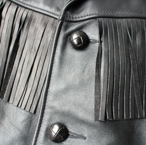 楽天市場】gm/Schott／ショット レザー フリンジ ジャケット 193US