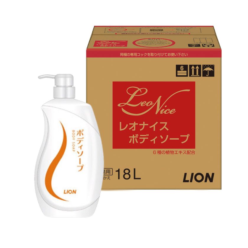 楽天市場】レオナイス ボディソープ 18L 業務用 ライオンハイジーン