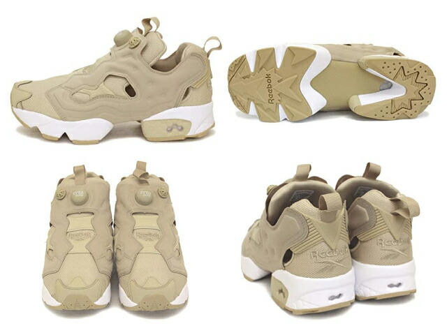 楽天市場】リーボック インスタポンプ フューリー ベージュ REEBOK