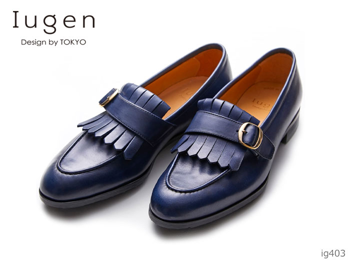 新品！定価4.4万Iugen ネイビー フリンジローファー 2026年最新】iugenの人気アイテム - メルカリ