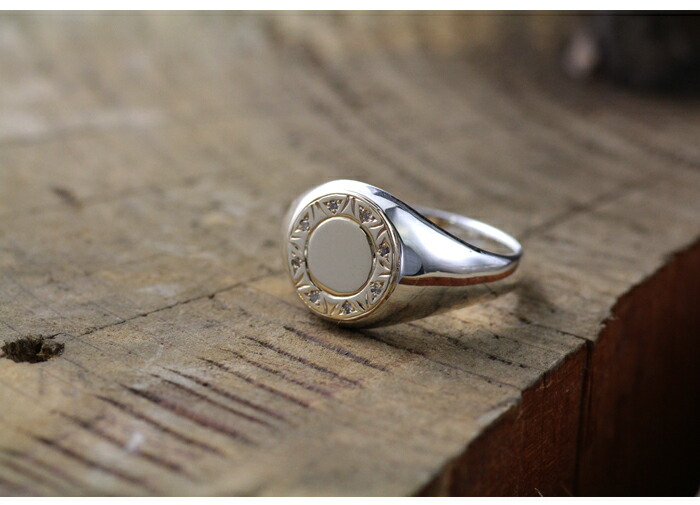 楽天市場】リング 印台リング ピンキーリング メンズ 指輪 印台