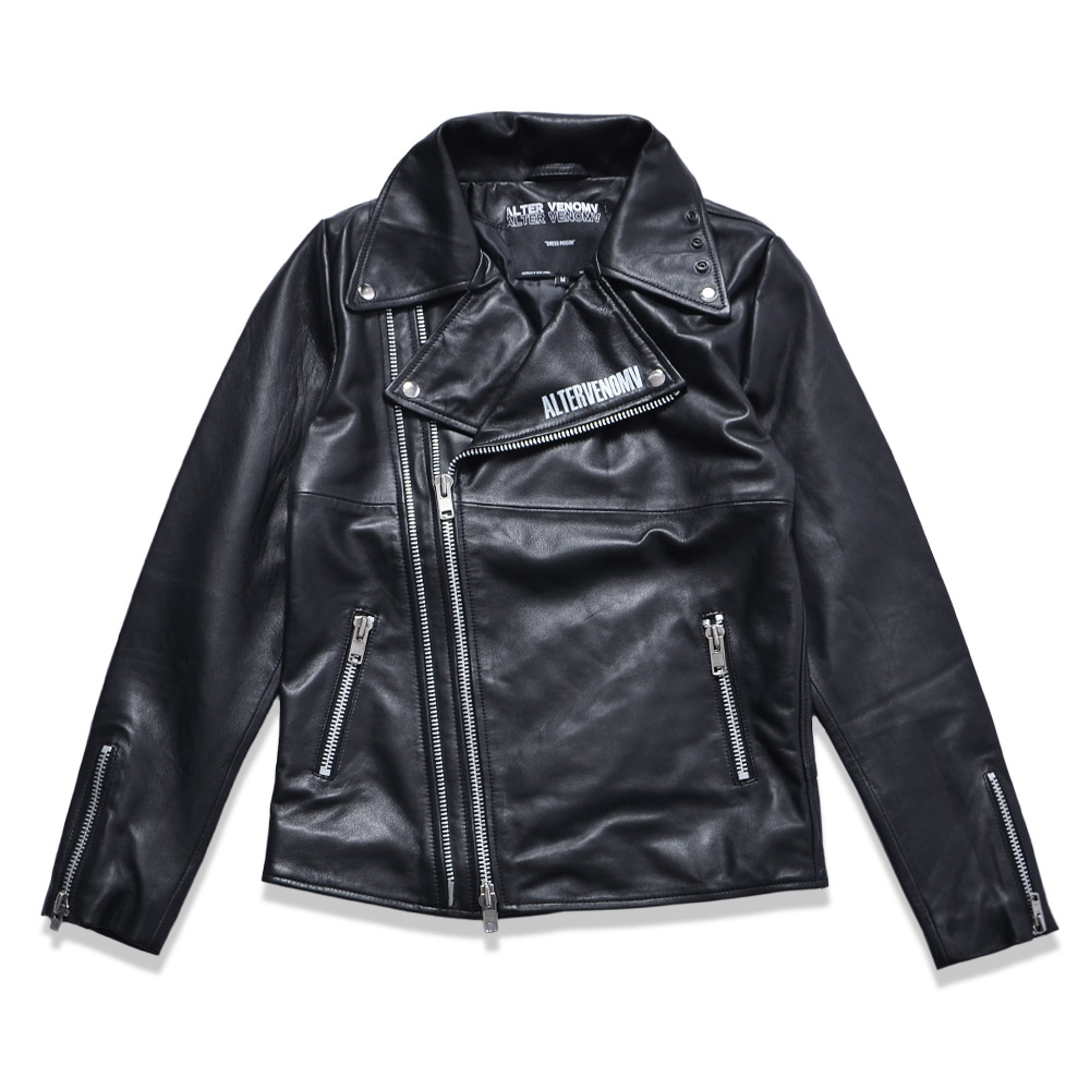 楽天市場】V系 ライダースジャケット レザー ラムレザー ダブル ダブル