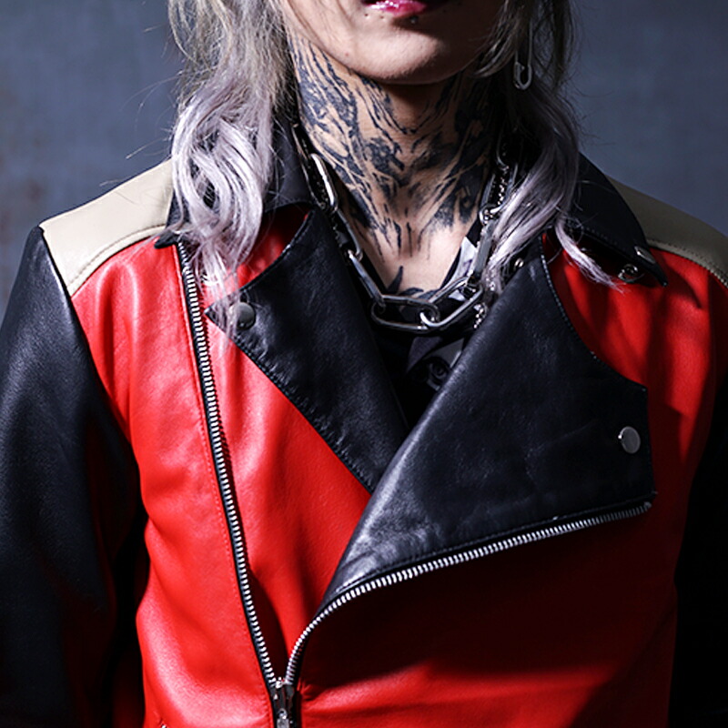 楽天市場】V系 ライダースジャケット メンズ ブランド ダブル