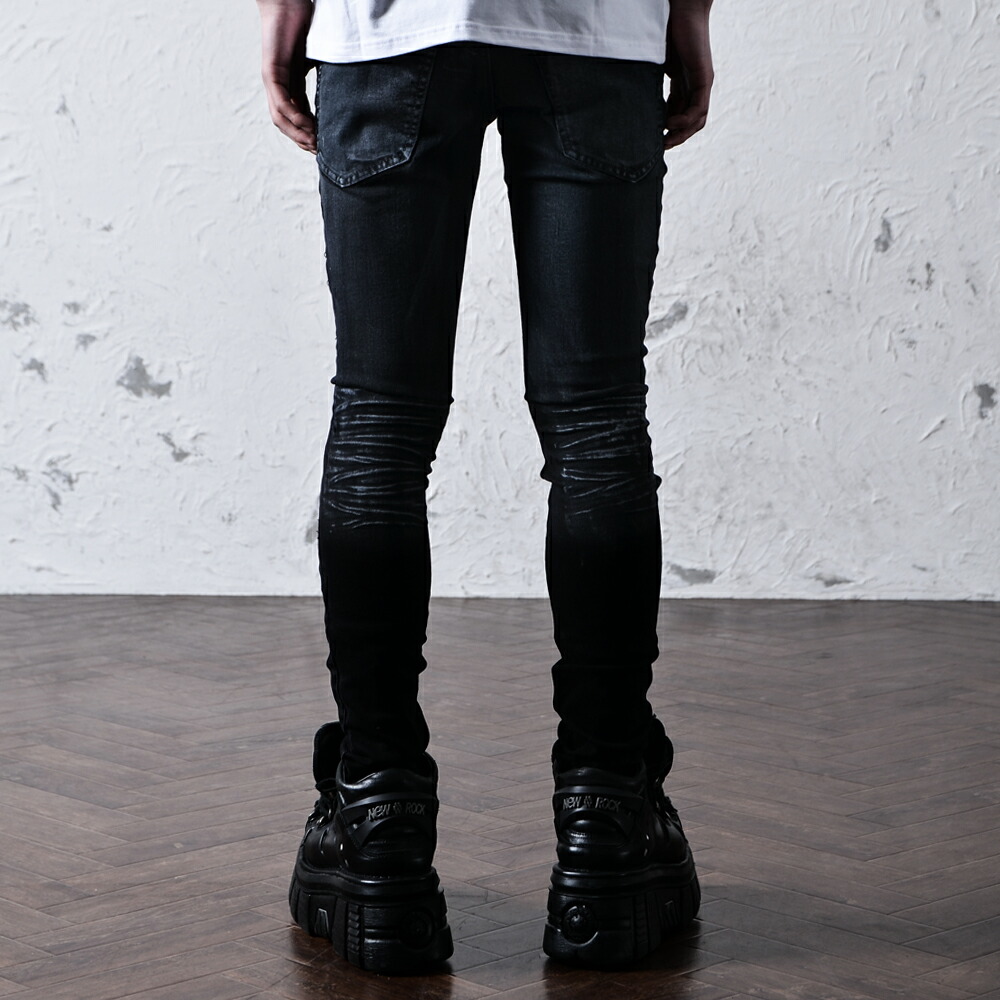 楽天市場】V系 スキニー パンツ ヴィジュアル系 ファッション メンズ