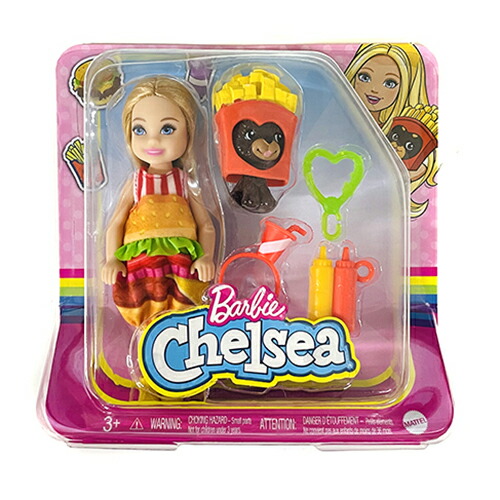 楽天市場】バービー チェルシー ドール ( ハンバーガー ドレス