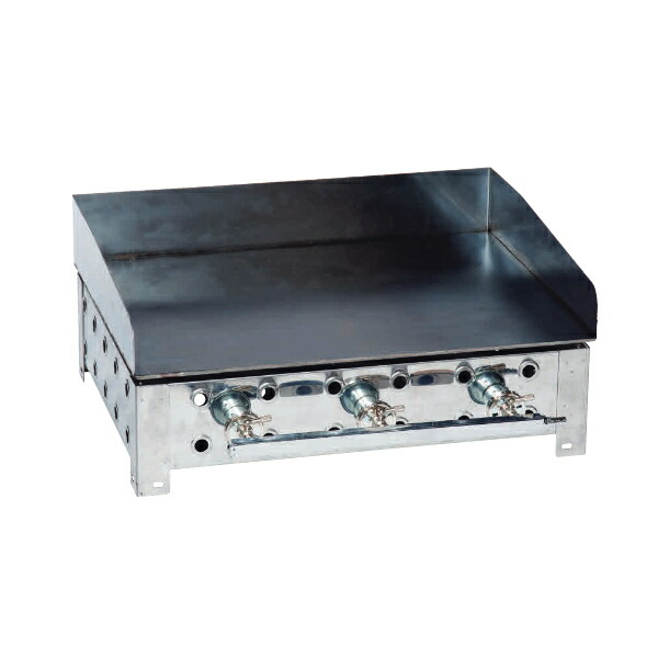 楽天市場】鉄板焼き グリラー900（火床+6mm鉄板）3方囲 都市ガス（13A