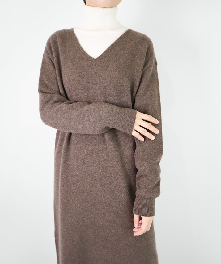 楽天市場】PRODIGAL ニット ワンピース カシミヤ 100% ロング 日本製