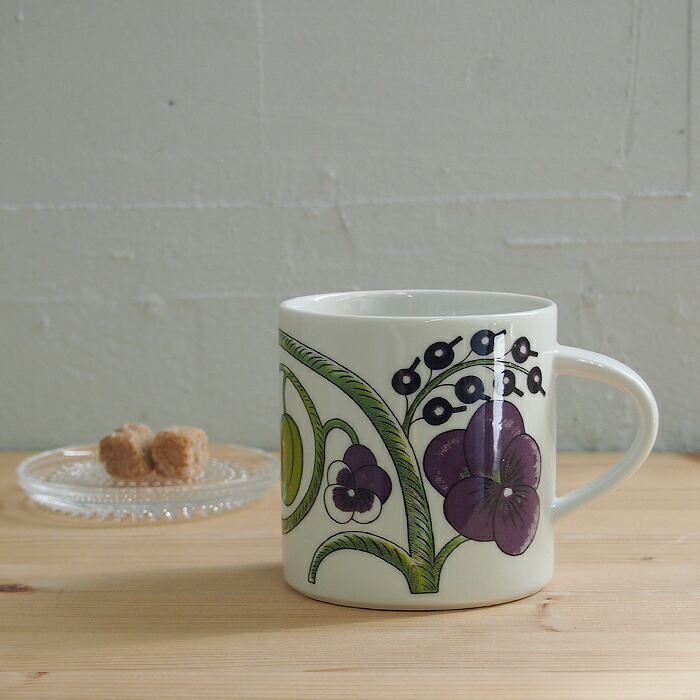 楽天市場】アラビア パープル パラティッシ マグ 350ml / ARABIA