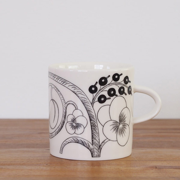 楽天市場】アラビア ブラック パラティッシ マグ 240ml / ARABIA