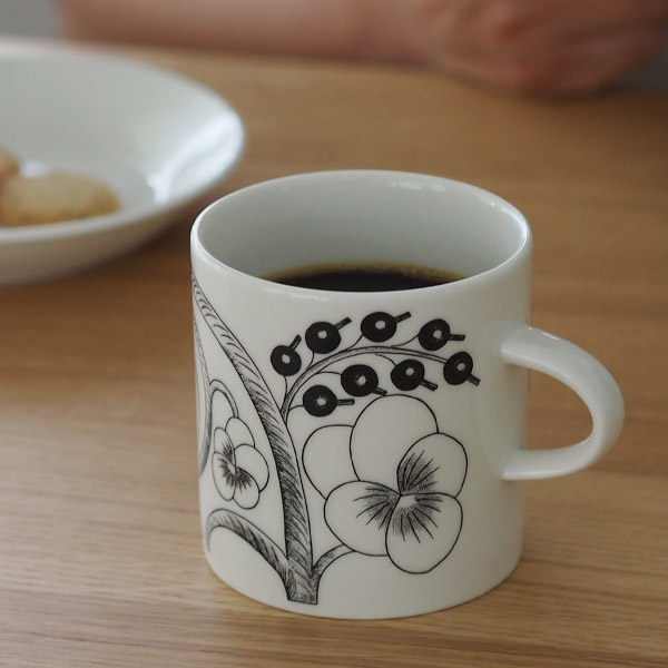 楽天市場】アラビア ブラック パラティッシ マグ 240ml / ARABIA