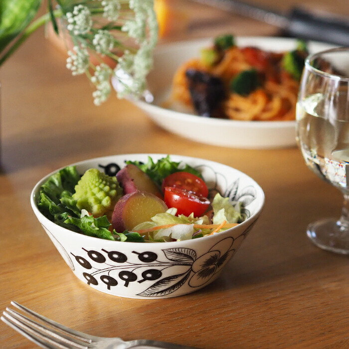 楽天市場】アラビア ブラック パラティッシ ボウル 13cm / ARABIA