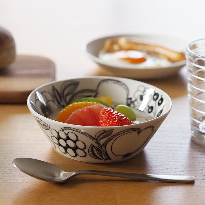 楽天市場】アラビア ブラック パラティッシ ボウル 13cm / ARABIA