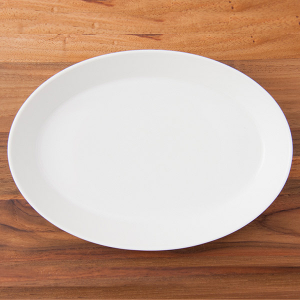 楽天市場】アラビア ココ オーバルプレート 18×26cm ホワイト / ARABIA