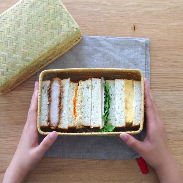 楽天市場】【スーパーSALE P10倍】かごや 青竹 弁当箱 細ひご 大