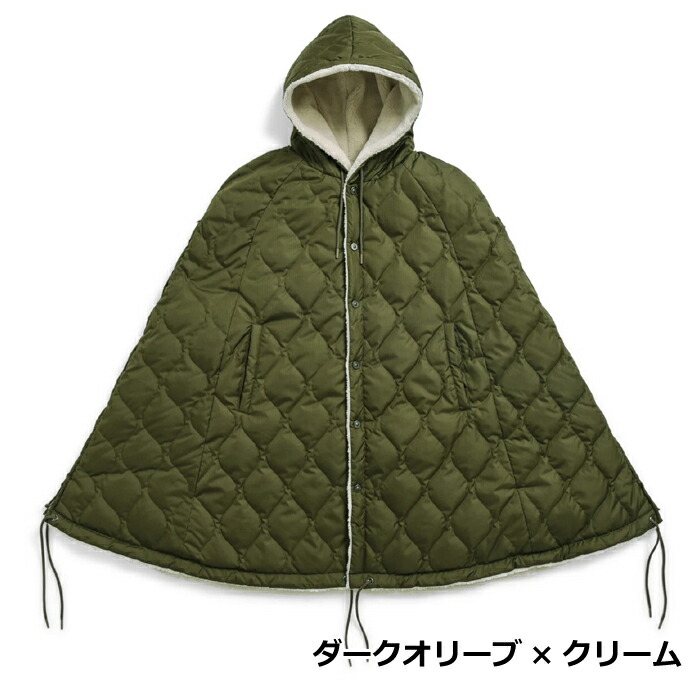 楽天市場】TAION タイオン ミリタリー ダウンケープ TAION-CPML-1