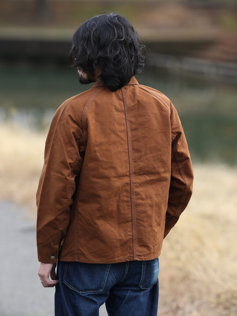 楽天市場】TCB jeans TCBジーンズ Cat Head Jacket Brown Canvas