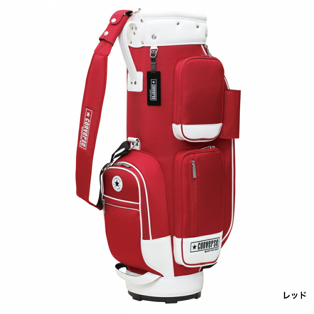 楽天市場】コンバース CV CL CADDIE BAG キャディバッグ 9型 (33700272