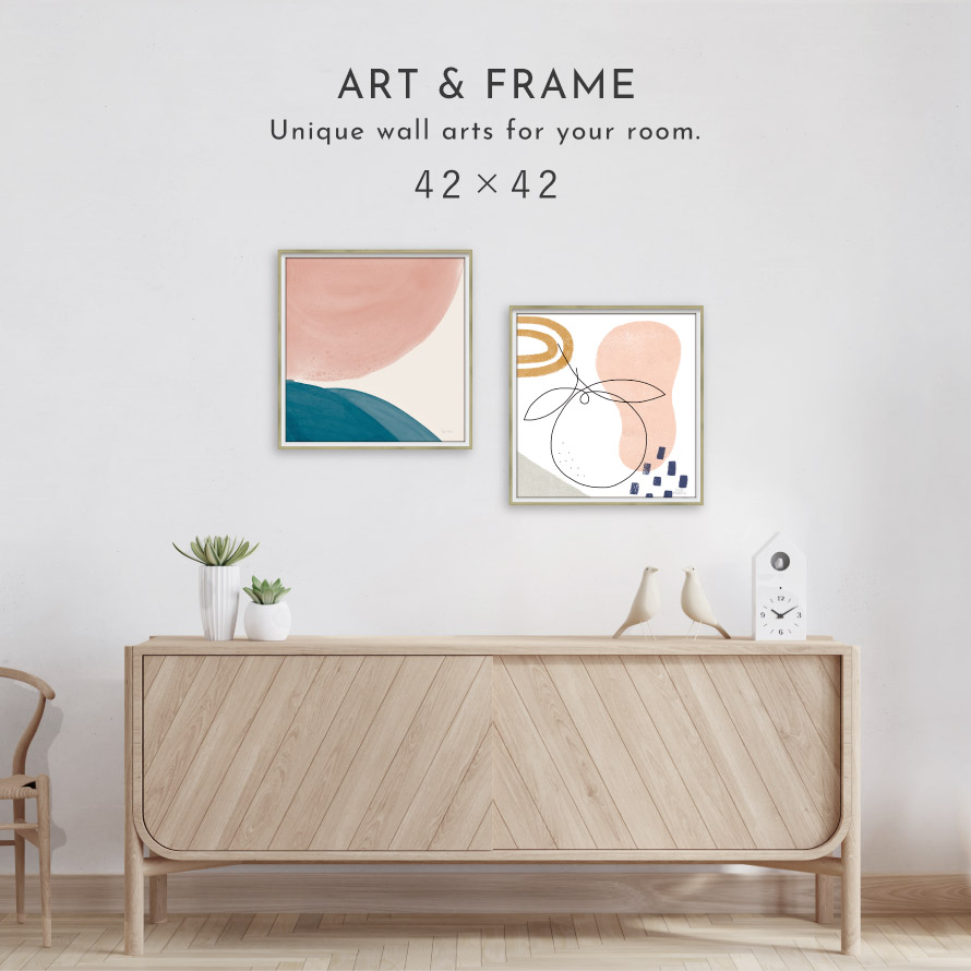 楽天市場】アートパネル 抽象 42×42cm アート ポスター 抽象画 モダン