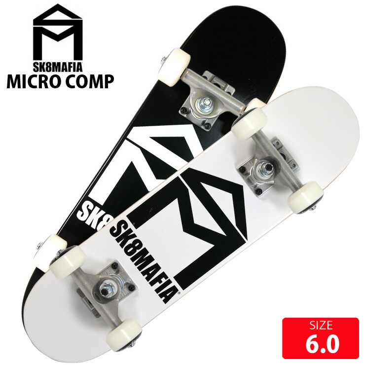 楽天市場】SK8MAFIA スケートマフィア コンプリート HOUSE LOGO BLK