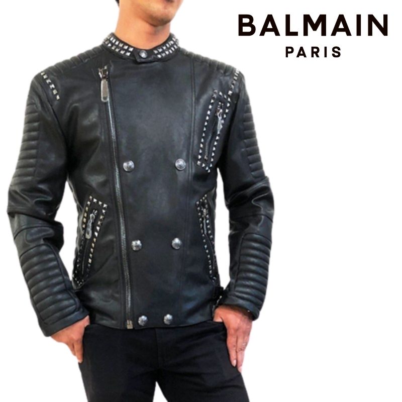 楽天市場】balmain レザーの通販